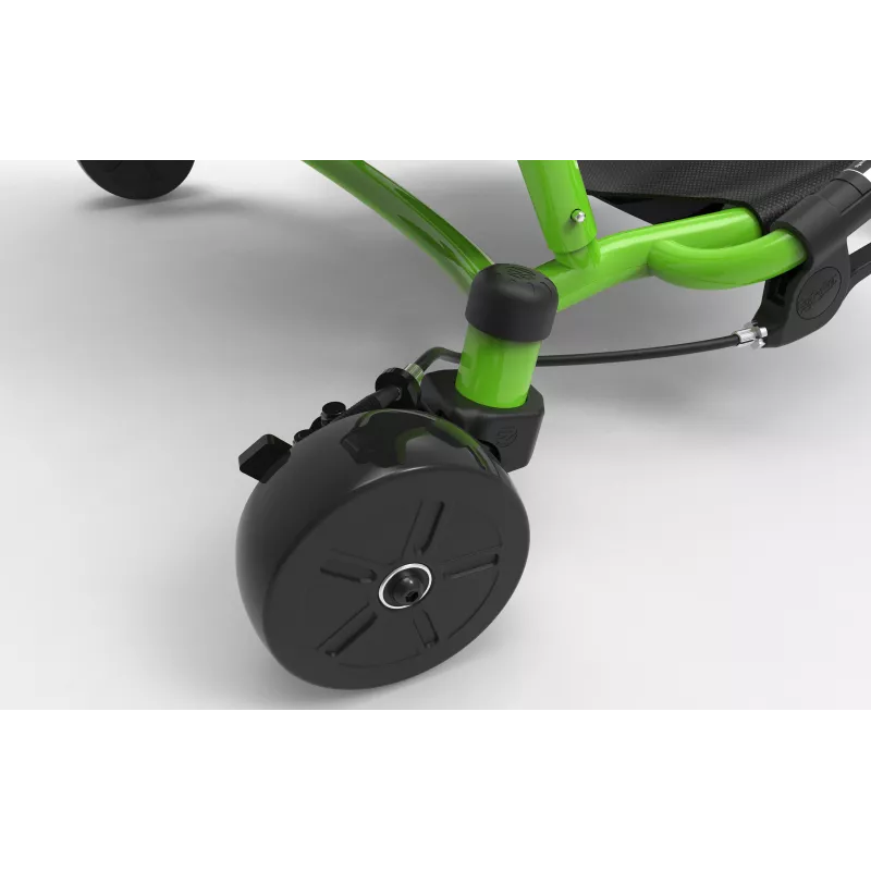 EzyRoller Drifter Pro X jalkakäyttöinen drift-gokart lapsille 10 vuodesta - vihreä