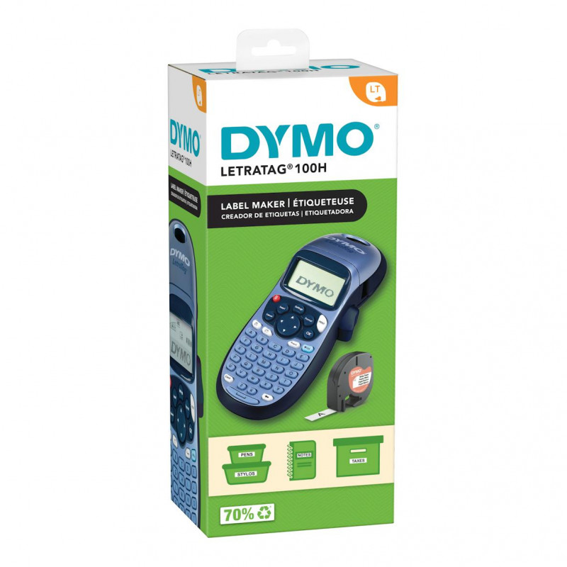 Dymo LetraTag LT-100H tarratulostin sopii LT 12 mm nauhoille