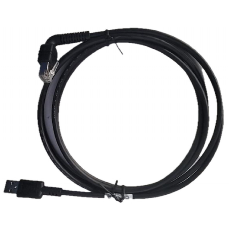 Zebra DS55 USB-kaapeli 7 ft kulmaliittimellä