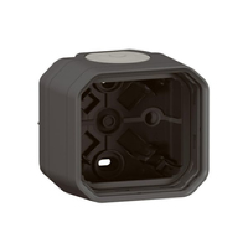 Legrand Plexo NEW 1-osainen kotelo 069601L antrasiitti
