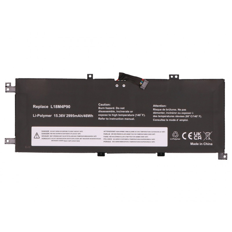 2-power pääakku Lenovo ThinkPad L13 Yoga - akku - 46 mAh (2P-02DL032)