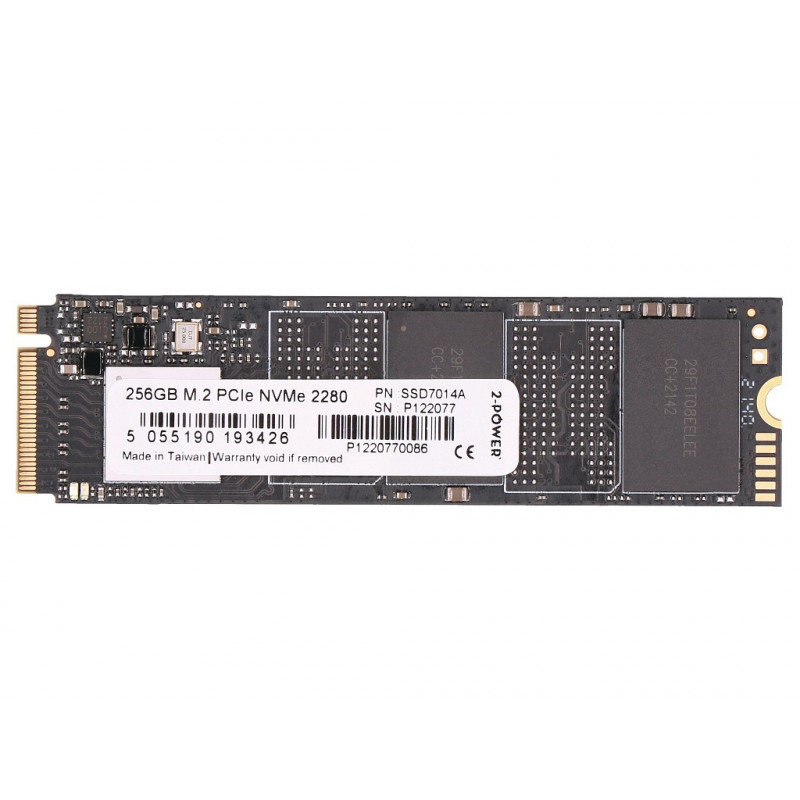 SSD 2-Power 256 GB M.2 2280 PCIe NVMe, sisäinen (2P-00UP477)