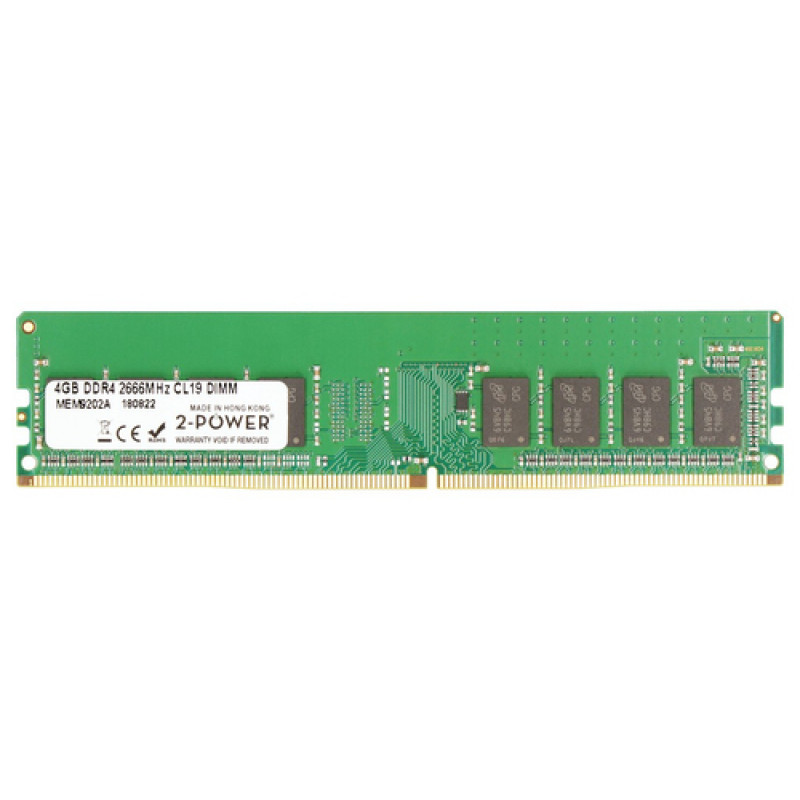 2-power 2P-01AG832 - 4 GB - 1 x 4 GB - DDR4 - 2666 MHz