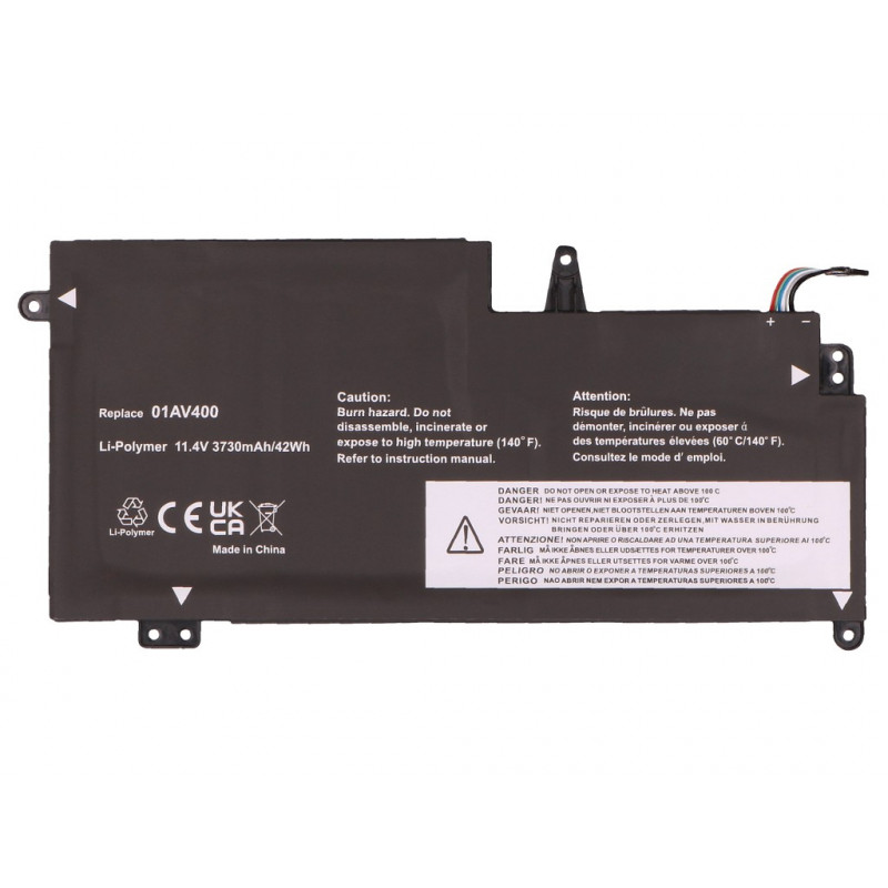 2-Power pääakkupaketti Lenovo ThinkPad 13 Gen1 Gen 2 - akku - 42 mAh (2P-01AV400)