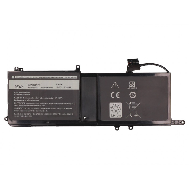 2-Power pääakku Dell Alienware 15 R3 R4 17 R4 R5 - akku - 93 mAh (2P-0HF250)