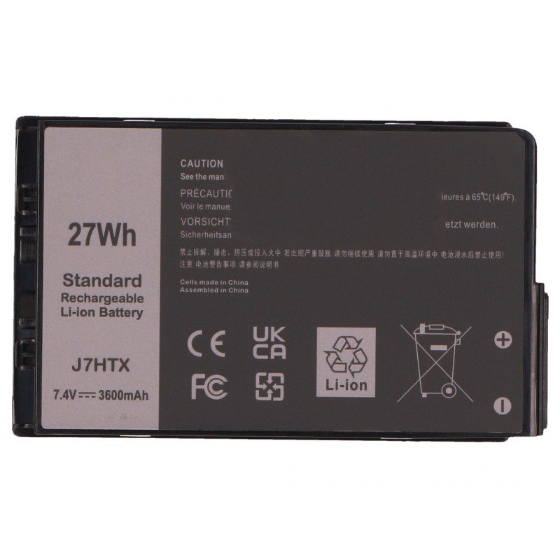 2-Power pääakku Dell Latitude 12 7212 - akku - 3 600 mAh (2P-451-BBOR)