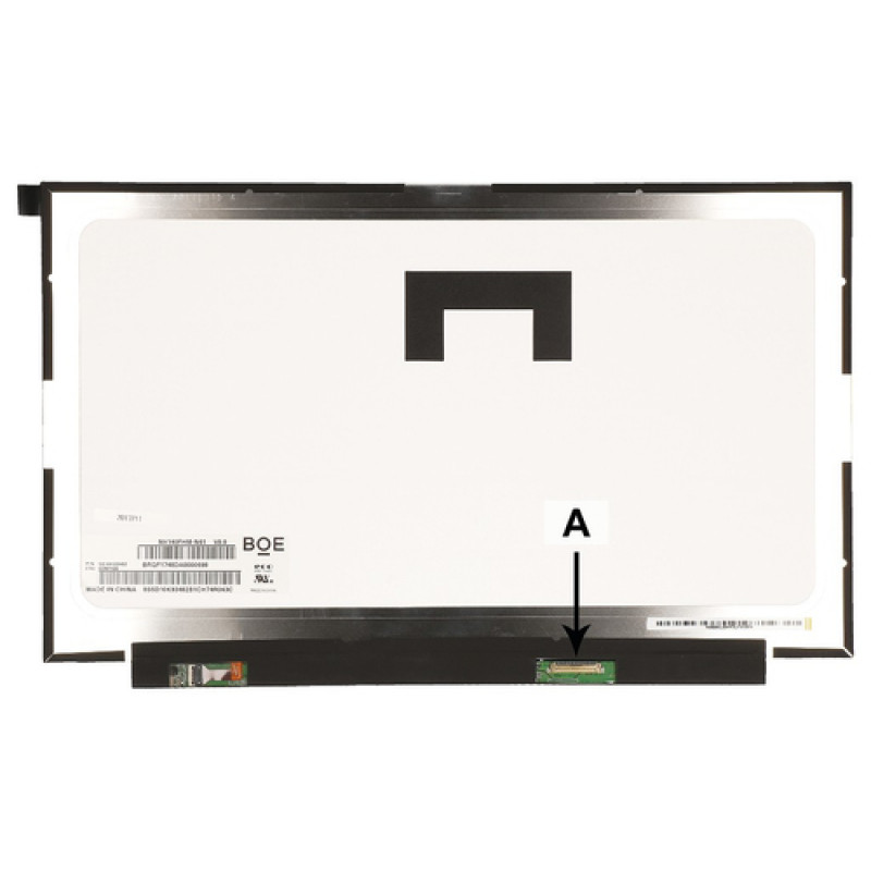 2-power 2P-5D11B81385 - näyttö - 35,6 cm (14