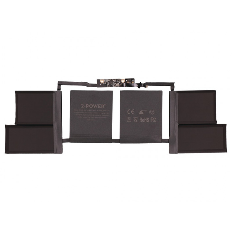 2-power 2P-A1820 - Apple MacBook Pro 15 Touch A1707 - Late 2016 (EMC3072) - Mid 2017 (EMC3162)