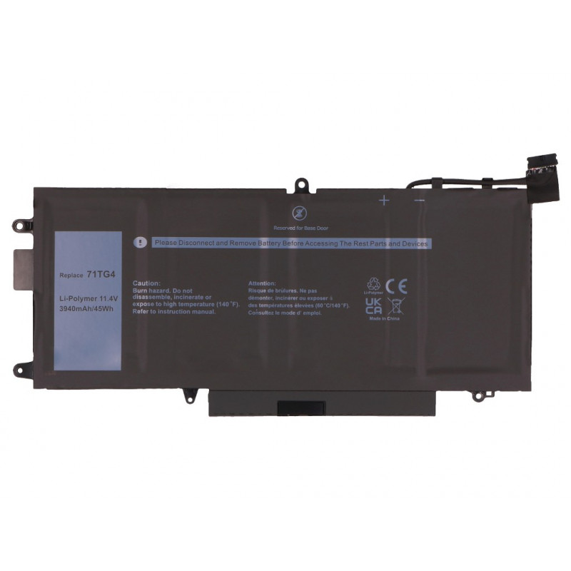 2-power pääakku Dell Latitude 12 5289 2-in-1 - akku - 45 mAh (2P-71TG4)