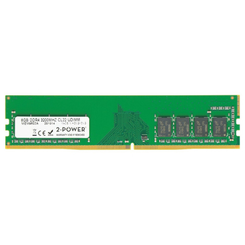 2-power 2P-9CXF2 - 8 GB - 1 x 8 GB - DDR4 - 3200 MHz