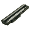2-power pääakku MSI Wind U100 musta - akku - 4 400 mAh (2P-B-5146)