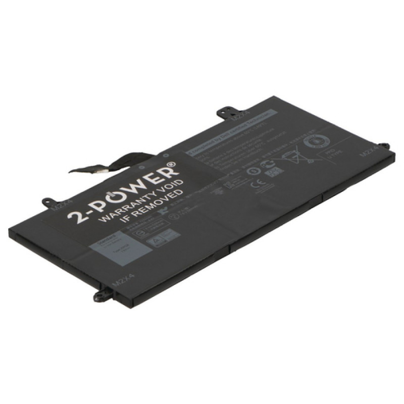 2-power 2P-J0PGR - näyttö - akku 42 mAh 7,6 V