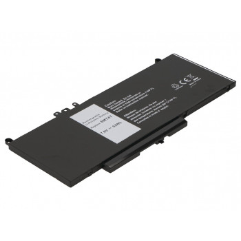 2-power pääakku 44Wh Dell Latitude E5470 - akku - 44 mAh (2P-J8FXW)