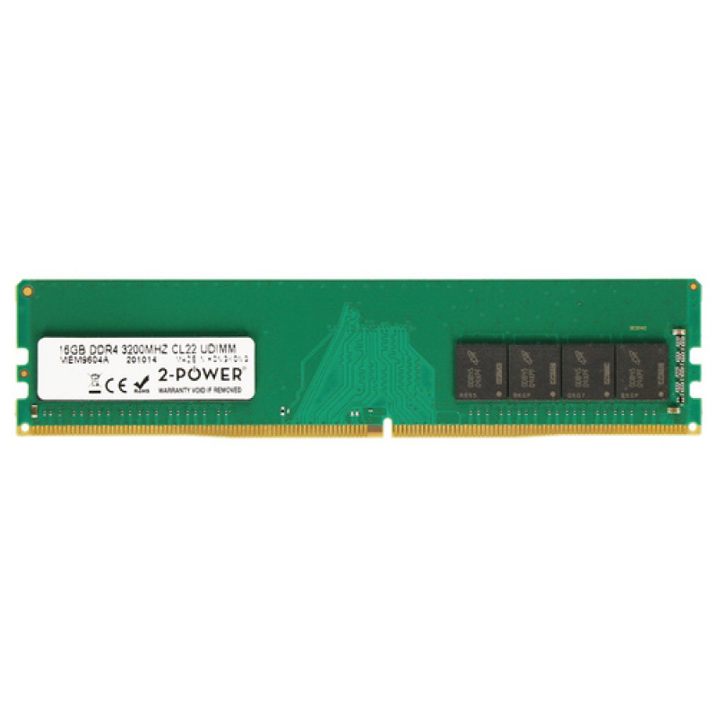 2-power 2P-KCP432ND8/16 - 16 GB - 1 x 16 GB - DDR4 - 3200 MHz