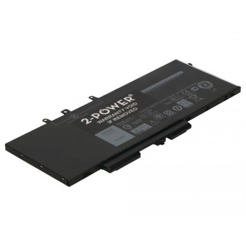 2-power pääakkupaketti Dell Latitude 5580 Precision 3520 - akku - 8 500 mAh (2P-GD1JP)