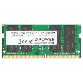 2-power 2P-KF426S16IB/32 - 32 GB - 1 x 32 GB - DDR4 - 3200 MHz