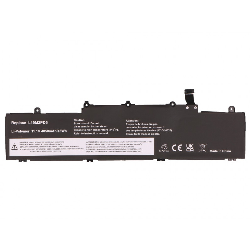 2-power pääakku-paketti Lenovo ThinkPad E15 Gen 2 - akku - 45 mAh (2P-L19D3PD5)