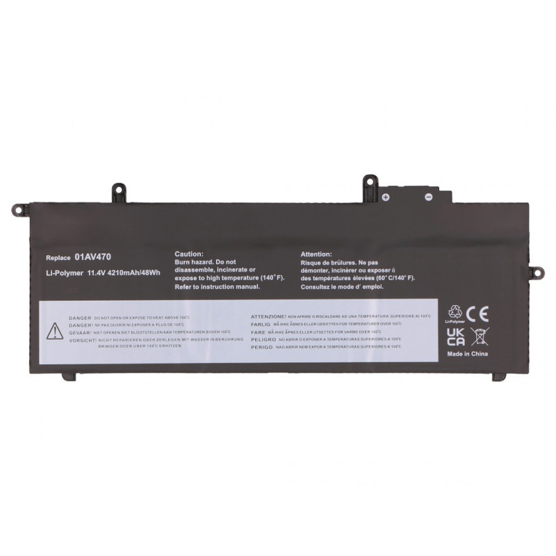 2-Power pääakku Lenovo ThinkPad X280 20KF/20KE - akku - 48 mAh (2P-L17M6P71)