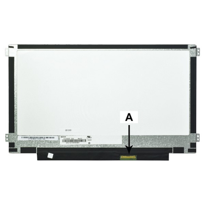 2-power 11.6 1366x768 HD LED mattapinta eDP L/R (2P-MB116AN01-3 V1.1)
