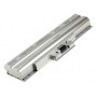 2-power pääakku Sony Vaio VGN-CS11 hopea - akku - 5 200 mAh (2P-VGP-BPS13AS)