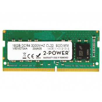 2-power 16GB DDR4 3200MHz CL22 SODIMM (2P-WTHG4)