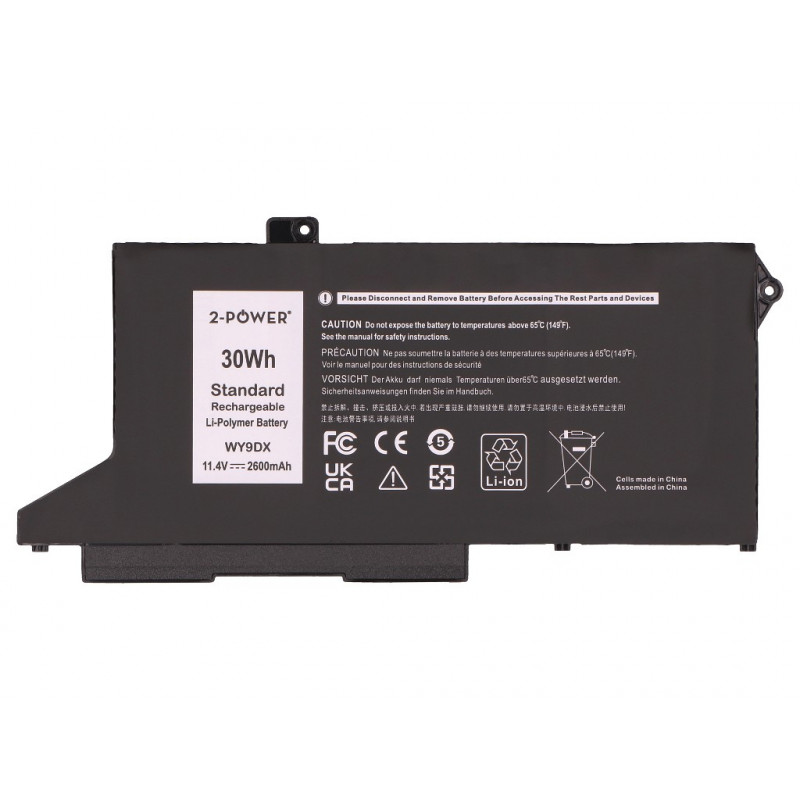 2-Power pääakkupaketti - akku - 2 600 mAh (2P-WK3F1)
