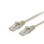 Equip verkkokaapeli Cat6A U/UTP 2xRJ45 1,50m beige LSZH polybag