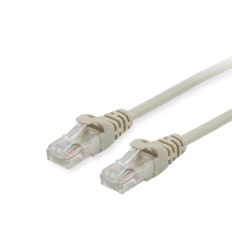 Equip verkkokaapeli Cat6A U/UTP 2xRJ45 1,50m beige LSZH polybag