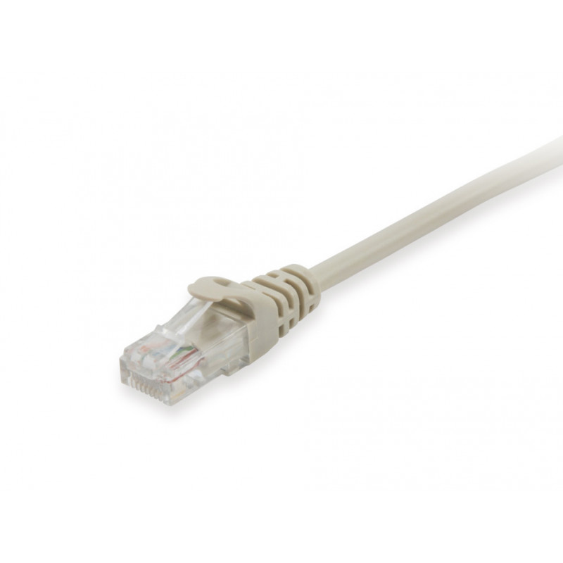 Equip verkkokaapeli Cat6A U/UTP 2xRJ45 1,50m beige LSZH polybag