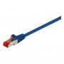 Goobay CAT 6 S/FTP CU 3m sininen