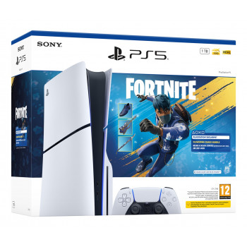 Sony PlayStation 5 Slim konsoli + Fortnite Blooming Chaos