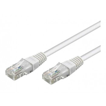 Goobay CAT 6 U/UTP CCA 5m valkoinen