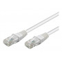 Goobay CAT 6 U/UTP CCA 5m valkoinen