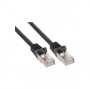 Tecline S/FTP Cat6 - 2m - 2 m - Cat6 - S/FTP (S-STP) - RJ-45 - RJ-45 - musta