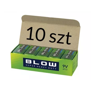 Paristo 9V 6F22 Super Heavy Duty 10 kpl
