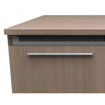Middle Atlantic Products ACC-HANDLE1-MAH - ovenkahva - alumiini - alumiini - RoHS - Greenguard - C5 HPL Wood Kits - 1 kpl