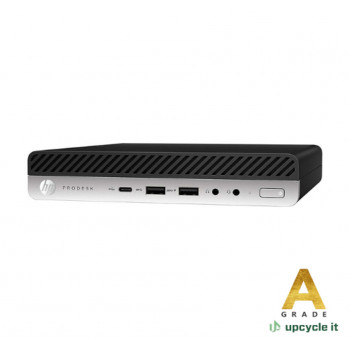 upcycle it HP EliteDesk 800 G6 Tiny kunnostettu minitietokone, i5-10500T, 16GB RAM, 512GB SSD, Win 10 Pro