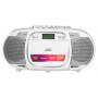 Boombox valkoinen RC-E451W
