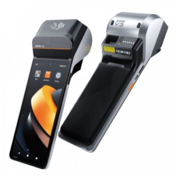 Sunmi V3 GMS EDLA A13 6,75 tuuman + 8MP takakamera - tiedonkeruulaite - Bluetooth