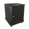 Middle Atlantic Products Middle Atlantic RFR Reference Series - kaappi verkkokaappi - eebenpuu - 16U - 48,3 cm (19 tuumaa)