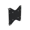 Ergonomic Solutions Hook & Rail VESA 100–200 -sovitin - musta