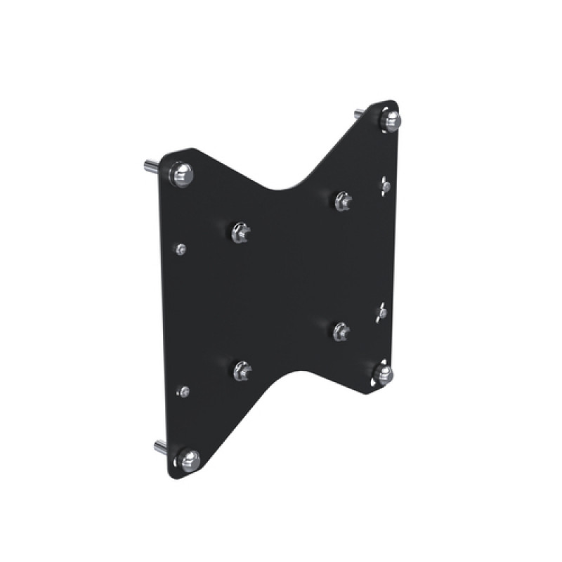 Ergonomic Solutions Hook & Rail VESA 100–200 -sovitin - musta