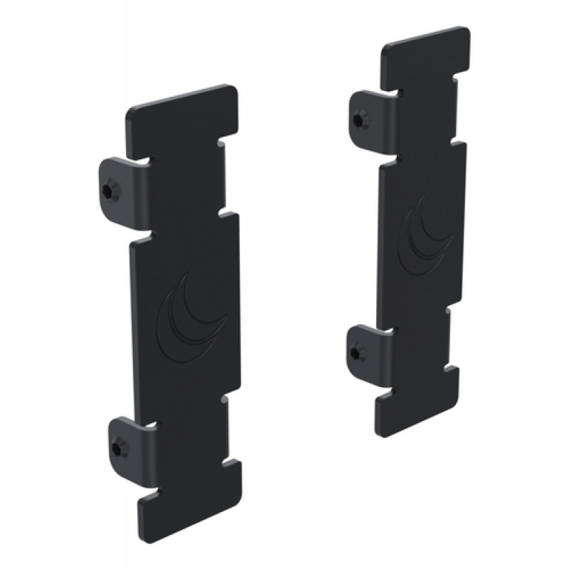 Ergonomic Solutions Hook & Rail päätypalkkisarja - musta
