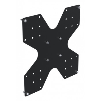 Ergonomic Solutions Hook & Rail VESA 100–200/300/400 -sovitin - musta