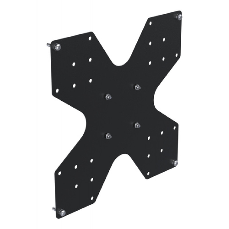 Ergonomic Solutions Hook & Rail VESA 100–200/300/400 -sovitin - musta