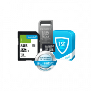 Swissbit TSE v2 microSD-kortti 8 GB yksittäin