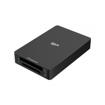 Silicon Power Card USB-C -> CF/SD CreatePro BS10 - kortinlukija - CompactFlash (CF tyyppi 1/CF+)