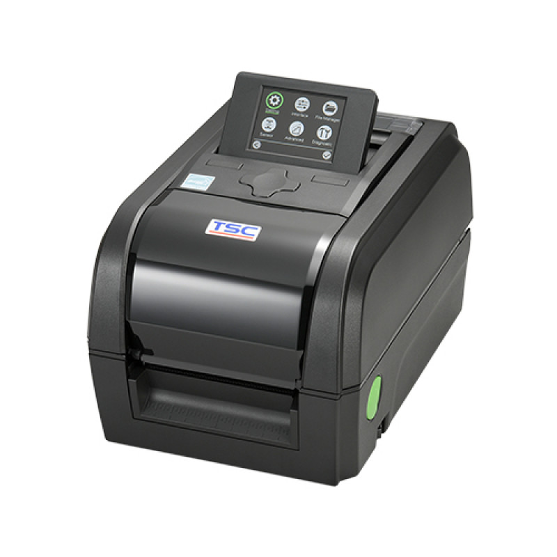 TSC TX610, LCD, DRAM 128MB/FLASH 128MB, USB+ RS-232+ ETHERNET+ USB HOST+ RTC+ BUZZER, WiFi READY, EU (EMEA) - tarra-/etikettitulostin - 128 MB