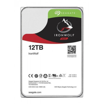 Paketti SEAGATE NAS HDD 4x12TB IronWolf 7200rpm 6Gb/s SATA 256MB Cache 3,5