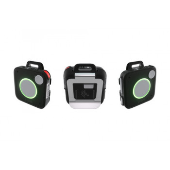 Zebra WS101 Bluetooth Badge Clip Mount 480mAh vaihtoakku 3,5mm kuuloketuki